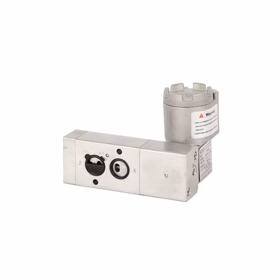 Válvula solenóide à prova de explosão de aço inoxidável