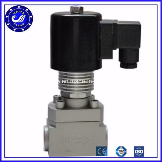 Microválvula solenóide de vácuo de aço inoxidável