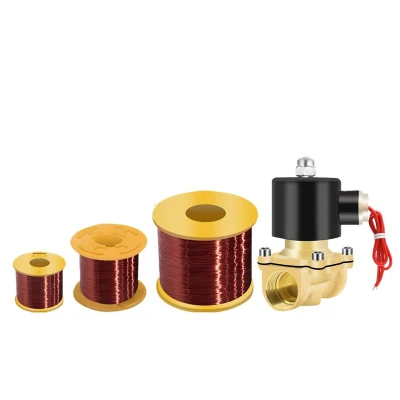 2W válvula solenóide válvula de água bobina para 2W160-15 2W200-20 2W250-25 AC220V DC24V DC12V bobina de cobre